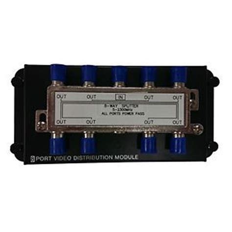 coax splitter junction box|12 port coax splitter.